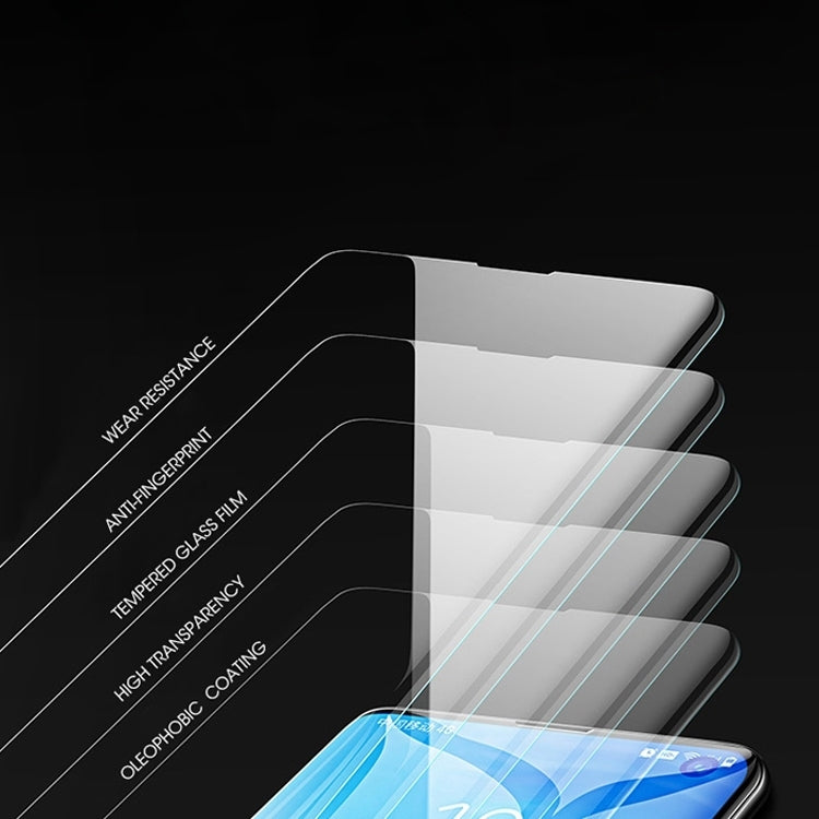 UV Liquid Curved Full Glue Tempered Glass for Galaxy S10 Plus, Support Fingerprint Unlock