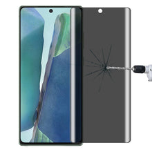 Load image into Gallery viewer, For Samsung Galaxy Note20 9H 3D Curved Anti-peeping Full Screen Tempered Glass Film, For Samsung Galaxy Note20