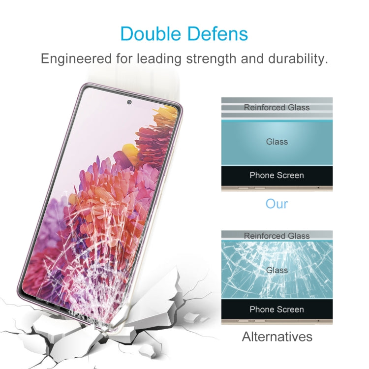 For Samsung Galaxy S20 FE / S20 FE 5G / S20 FE 2022 10 PCS 0.26mm 9H 2.5D Tempered Glass Film, For Samsung Galaxy S20 FE 5G (10 PCS)