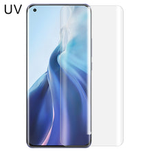 Load image into Gallery viewer, For Xiaomi Mi 11 UV Liquid Curved Full Glue Tempered Glass Film