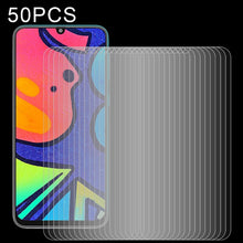 Load image into Gallery viewer, For Samsung Galaxy F41 50 PCS 0.26mm 9H 2.5D Tempered Glass Film
