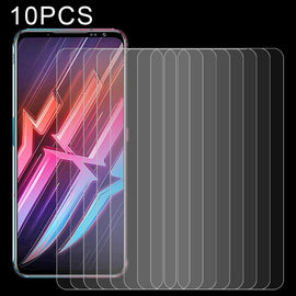 For Nubia Red Magic 6 / 6 Pro 10 PCS 0.26mm 9H Surface Hardness 2.5D Explosion-proof Tempered Glass Non-full Screen Film