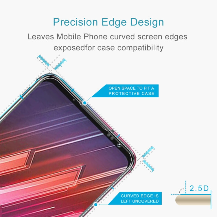 For Nubia Red Magic 6 / 6 Pro 10 PCS 0.26mm 9H Surface Hardness 2.5D Explosion-proof Tempered Glass Non-full Screen Film