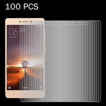Load image into Gallery viewer, 100 PCS for Xiaomi Redmi 3 &amp; 3S 0.26mm 9H Surface Hardness 2.5D Explosion-proof Tempered Glass Screen Film