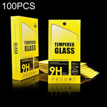 Load image into Gallery viewer, 100 PCS Tempered Glass Film Screen Protector Package Packing Paper Box
