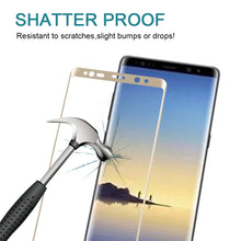 Load image into Gallery viewer, For Galaxy Note 8 0.3mm 9H Surface Hardness 3D Curved Silk-screen Full Screen Tempered Glass Screen Protector, For Galaxy Note 8