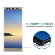 Load image into Gallery viewer, For Galaxy Note 8 0.3mm 9H Surface Hardness 3D Curved Silk-screen Full Screen Tempered Glass Screen Protector, For Galaxy Note 8