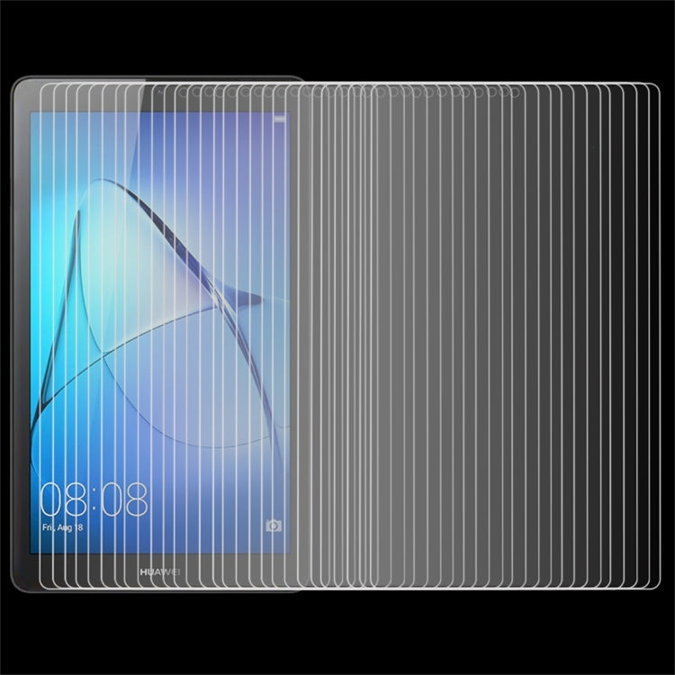 100 PCS for  HUAWEI MediaPad T3 7.0 inch 0.3mm 9H Surface Hardness Full Screen Tempered Glass Screen Protector