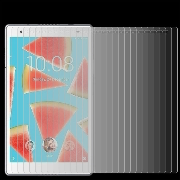 75 PCS for Lenovo Tab4 8 Plus / TB-8704 / TB-8704F 0.3mm 9H Surface Hardness Tempered Glass Screen Protector