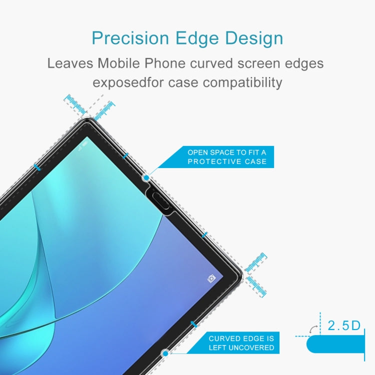 9H 2.5D Explosion-proof Tempered Glass Film for Huawei Mediapad M6 10.8 inch