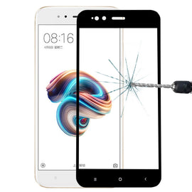 For Xiaomi Mi 5X / A1 0.26mm 9H Hardness 2.5D Explosion-proof Full Screen Tempered Glass Screen Film, For Mi 5X