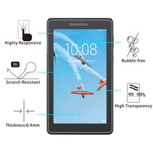 Load image into Gallery viewer, 0.4mm 9H Surface Hardness Full Screen Tempered Glass Film for Lenovo Tab E7