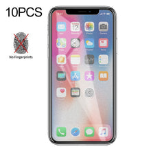 Load image into Gallery viewer, For iPhone X / XS / iPhone 11 Pro 10pcs Non-Full Matte Frosted Tempered Glass Film, For iPhone X / XS / iPhone 11 Pro(10 PCS)