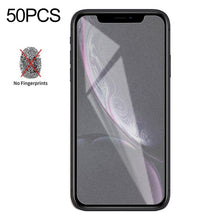 Load image into Gallery viewer, For iPhone XR / iPhone 11 50pcs Matte Frosted Tempered Glass Film, No Retail Package, For iPhone XR / iPhone 11(50 PCS)