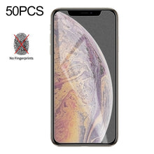 Load image into Gallery viewer, For iPhone XS Max / iPhone 11 Pro Max 50pcs Matte Frosted Tempered Glass Film, No Retail Package