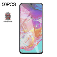 Load image into Gallery viewer, 50 PCS Non-Full Matte Frosted Tempered Glass Film for Galaxy A70, No Retail Package, For Galaxy A70 (50 PCS)