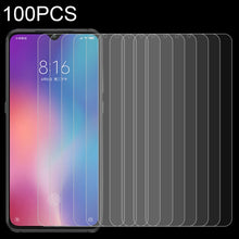 Load image into Gallery viewer, 100 PCS 0.26mm 9H 2.5D Tempered Glass Film for Xiaomi Mi 9