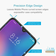 Load image into Gallery viewer, 100 PCS 0.26mm 9H 2.5D Tempered Glass Film for Xiaomi Mi 9