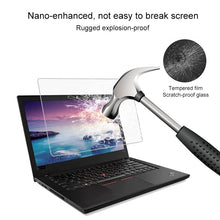 Load image into Gallery viewer, 0.4mm 9H Surface Hardness Full Screen Tempered Glass Film for Lenovo ThinkPad E485 14 inch, Lenovo E485
