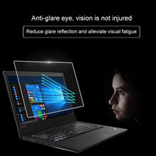 Load image into Gallery viewer, 0.4mm 9H Surface Hardness Full Screen Tempered Glass Film for Lenovo ThinkPad E485 14 inch, Lenovo E485