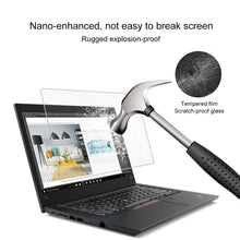 Load image into Gallery viewer, 0.4mm 9H Surface Hardness Full Screen Tempered Glass Film for Lenovo ThinkPad L480 14 inch, Lenovo L480