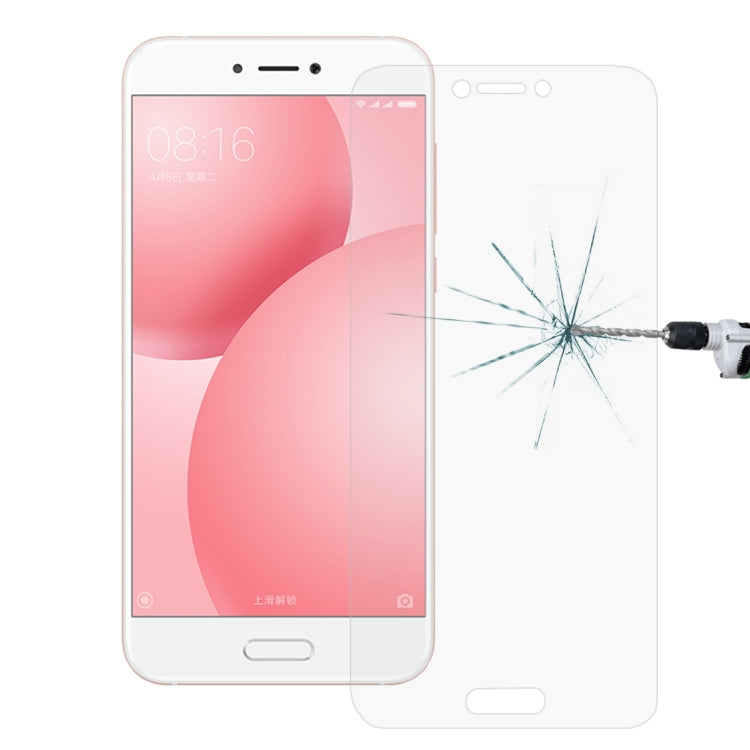 For Xiaomi Mi 5c 0.26mm 9H Surface Hardness Explosion-proof Non-full Screen Tempered Glass Screen Film