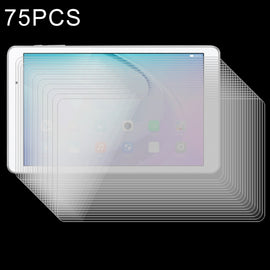 75 PCS 10 inch 0.4mm Universal 9H Surface Hardness Tempered Glass Screen Protector