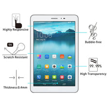 Load image into Gallery viewer, 8 inch Universal 0.4mm 9H Surface Hardness Tempered Glass Screen Protector