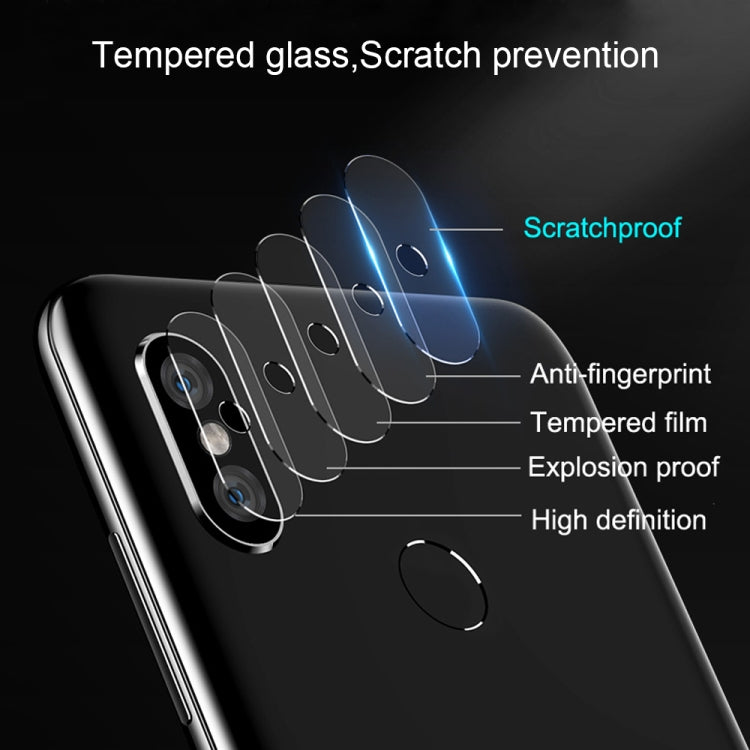 0.3mm 2.5D Transparent Rear Camera Lens Protector Tempered Glass Film for Sony Xperia XZs