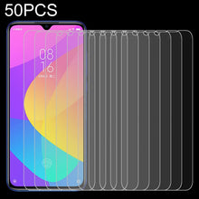 Load image into Gallery viewer, 50 PCS 0.26mm 9H 2.5D Tempered Glass Film for Xiaomi Mi CC9