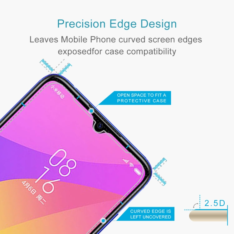 0.26mm 9H 2.5D Tempered Glass Film for Xiaomi Mi CC9