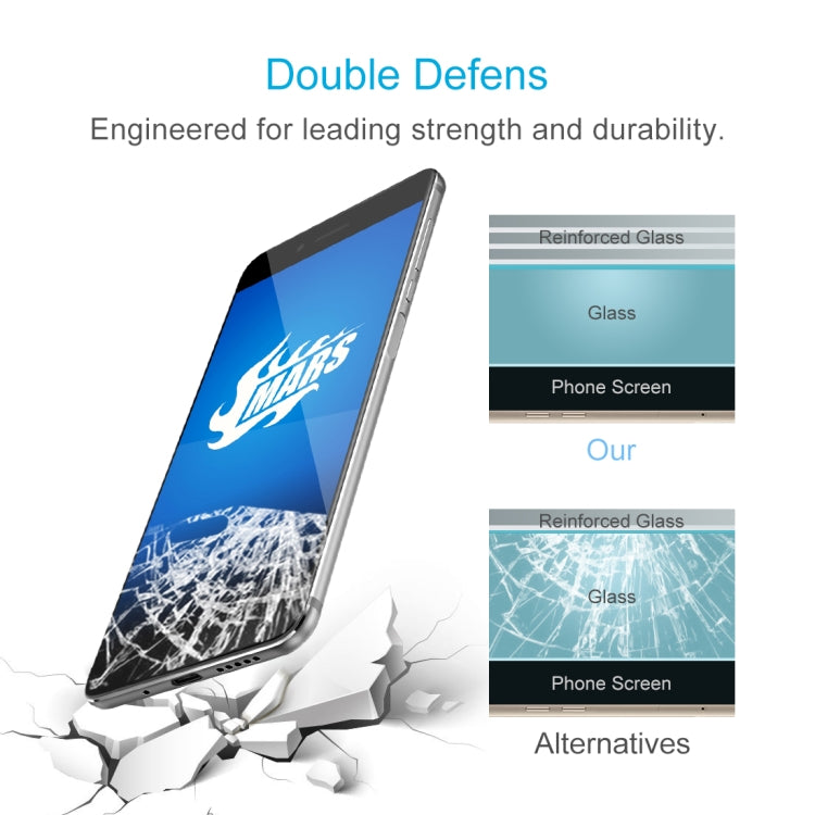 OCUBE for  vernee Mars Pro 0.26mm 9H Surface Hardness 2.5D Explosion-proof Full Screen Tempered Glass Screen Film