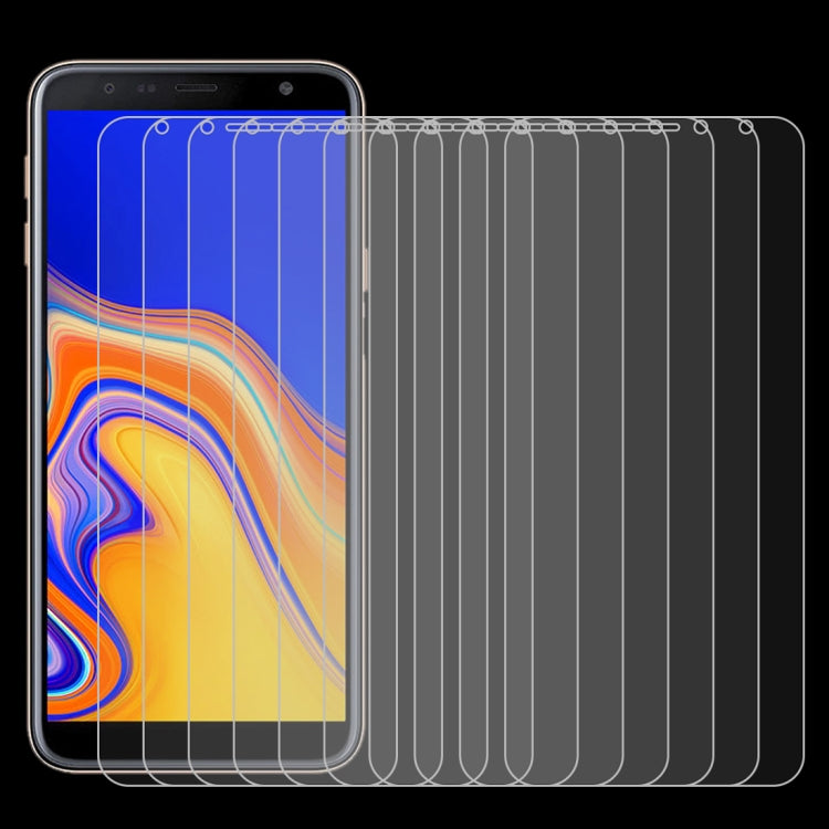 10 PCS 0.26mm 9H 2.5D Tempered Glass Film for Galaxy J4+