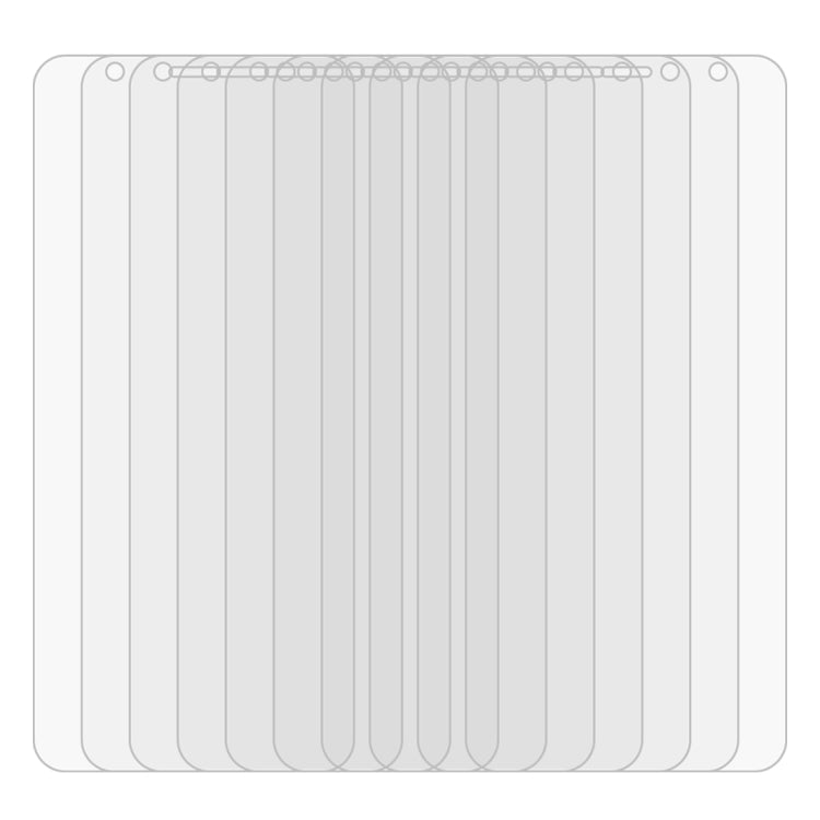 10 PCS 0.26mm 9H 2.5D Tempered Glass Film for Galaxy J8+