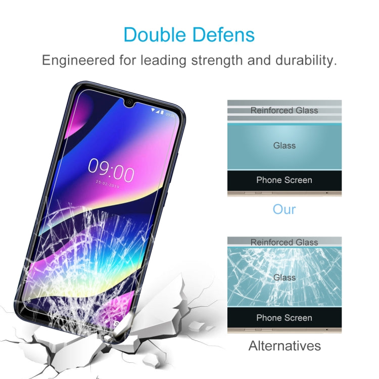 10 PCS 0.26mm 9H 2.5D Tempered Glass Film for Wiko View3