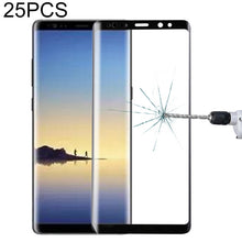 Load image into Gallery viewer, 25 PCS For Galaxy Note 8 0.3mm 9H Surface Hardness 3D Curved Silk-screen Full Screen Tempered Glass Screen Protector