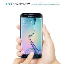 Load image into Gallery viewer, 25 PCS For Galaxy S6 Edge 0.2mm 9H Surface Hardness 3D Curved Surface Full Screen Cover Explosion-proof Tempered Glass Film