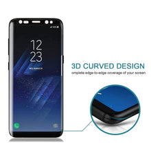 Load image into Gallery viewer, 25 PCS For S8 / G950 0.26mm 9H surface hardness 3D curved screen full-screen tempered glass screen protector (black)