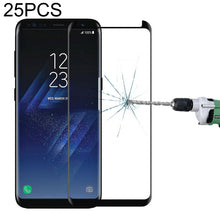 Load image into Gallery viewer, 25 PCS For Galaxy S8 / G950 Case Friendly Screen Curved Tempered Glass Film