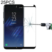 Load image into Gallery viewer, 25 PCS For Galaxy S8 / G950 Case Friendly Screen Curved Tempered Glass Film