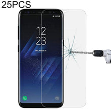 Load image into Gallery viewer, 25 PCS For Galaxy S8 Plus / G9550 0.3mm 9H Surface Hardness 3D Curved Full Screen Tempered Glass Screen Protector