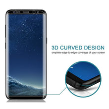 Load image into Gallery viewer, 25 PCS For Galaxy S8 Plus Full Screen Edge Glue Tempered Glass Screen Protector