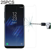 Load image into Gallery viewer, 25 PCS For Galaxy S8 Plus / G955 0.26mm 9H Surface Hardness 3D Explosion-proof Non-full Edge Glue Screen Curved Case Friendly Tempered Glass Film