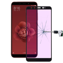 Load image into Gallery viewer, Ultra Thin 9H 3D Anti Blue-ray Full Screen Carbon Fiber Tempered Glass Film for Xiaomi Mi 6X / A2
