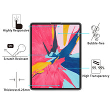 Load image into Gallery viewer, 2 PCS 0.26mm 9H Surface Hardness 2.5D Explosion-proof Tempered Glass Film for iPad Pro 12.9 2018/2020/2021/2022