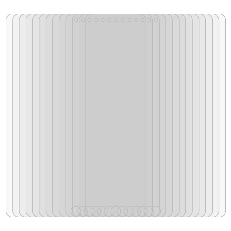 75 PCS 0.4mm 9H Surface Hardness Explosion-proof Tempered Glass Film for iPad 5/6/7，iPad Air 1/2  9.7 inch