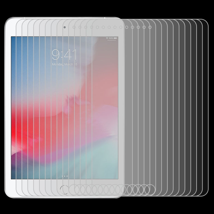 100 PCS 0.4mm 9H Surface Hardness Explosion-proof Tempered Glass Film for iPad mini 2019