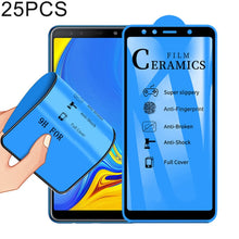 Load image into Gallery viewer, 25 PCS 2.5D Full Glue Full Cover Ceramics Film for Galaxy A7 (2018)