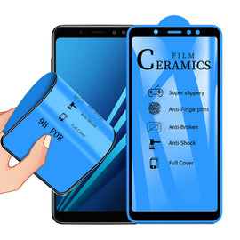 2.5D Full Glue Full Cover Ceramics Film for Galaxy A8 (2018)