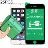 25 PCS 2.5D Full Glue Full Cover Ceramics Film for iPhone 6